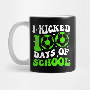 I Tackled 100 Days of School Football 100th Day Teacher Mug